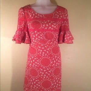 Free People Mini Dress Bell Sleeves Size 2